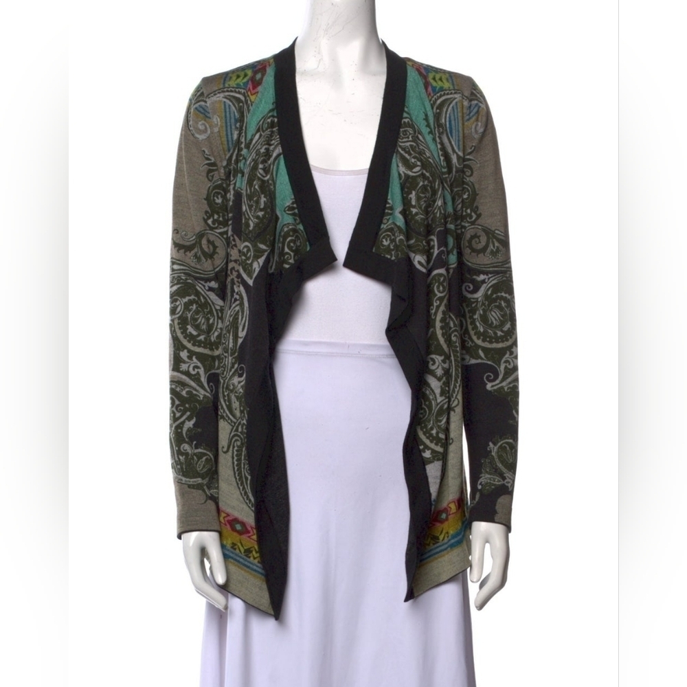 Etro open wool cardigan 8(44) in EUC